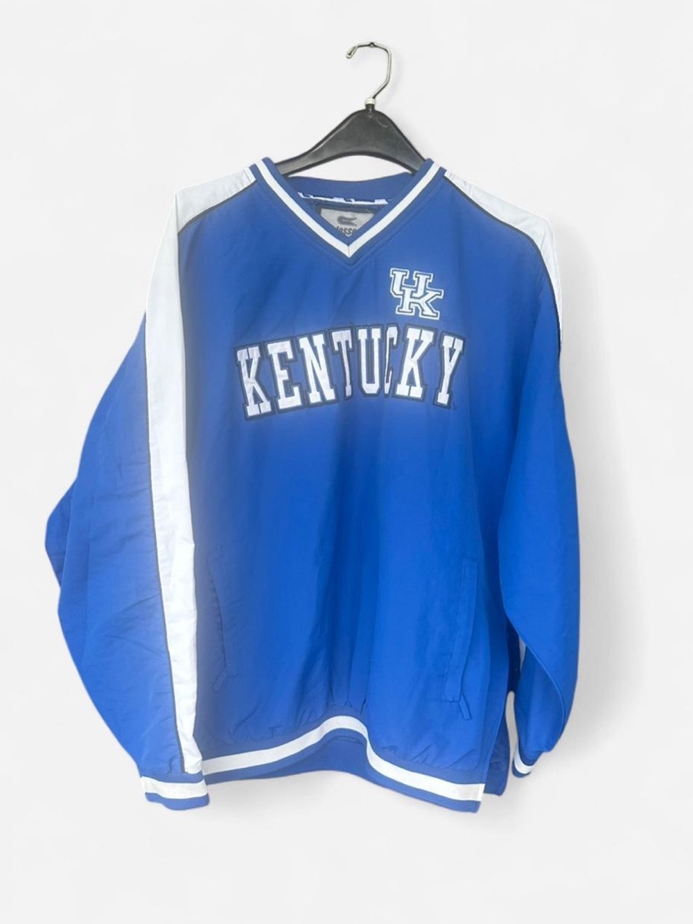 Colosseum Blue and White Athletic Jersey